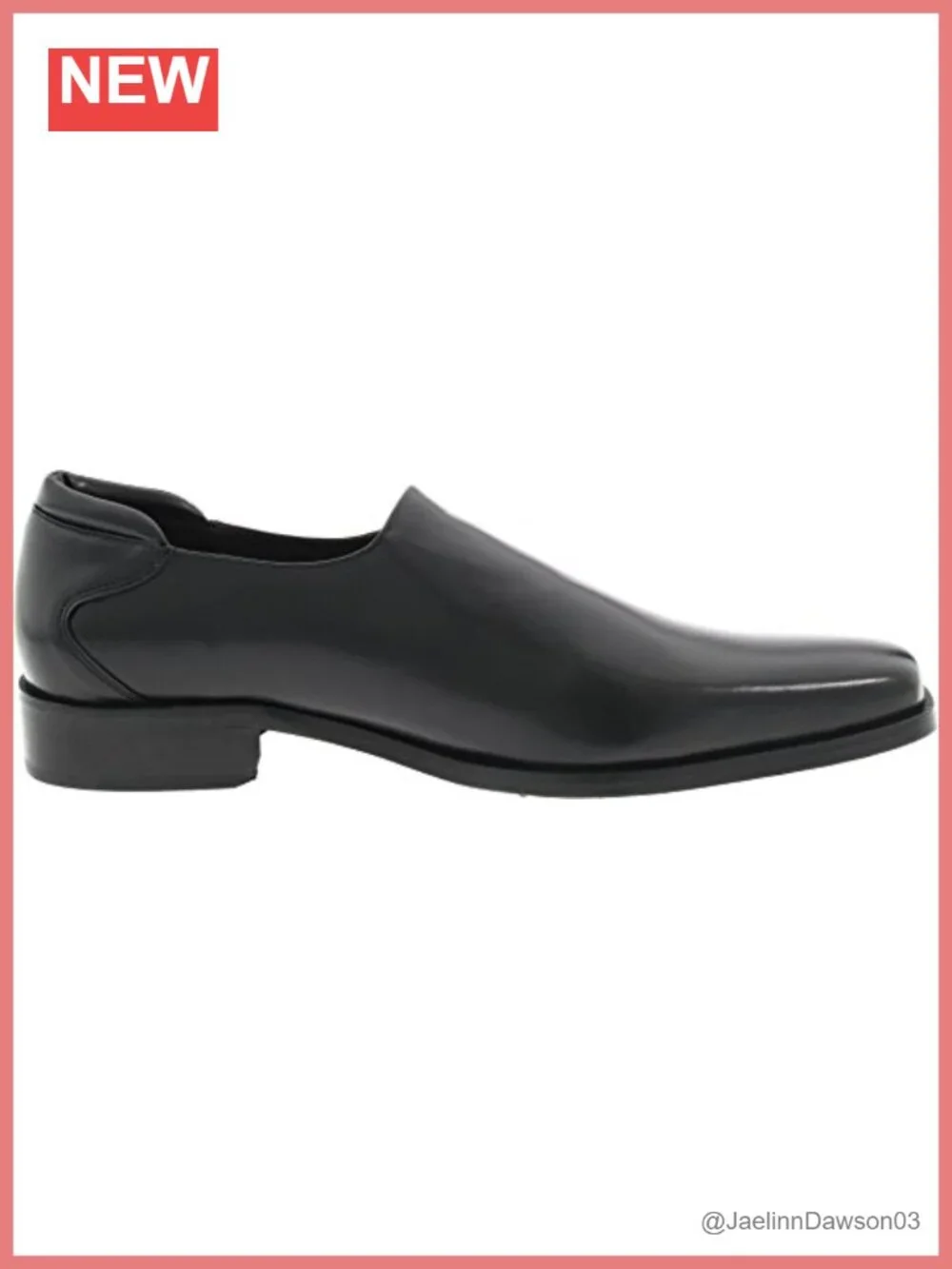 Women's Leather Stretch Nappa Slip-On Loafers Square Toe Flexible Party Shoes